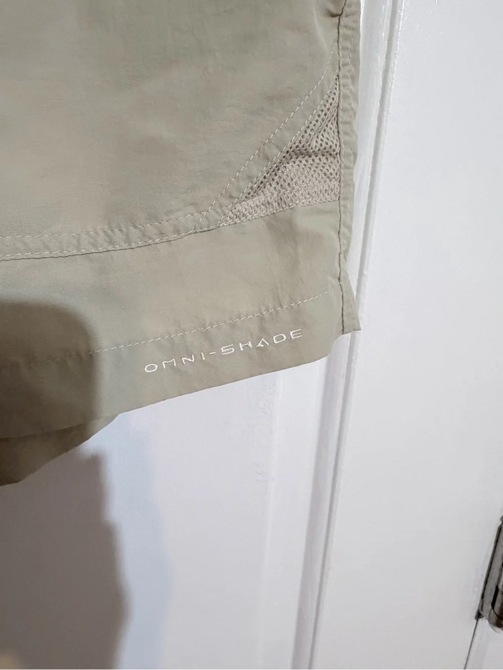 Columbia PFG Men's Khaki Cargo Shorts - Lightweight Utility Style Sz 36 - Picture 3 of 8